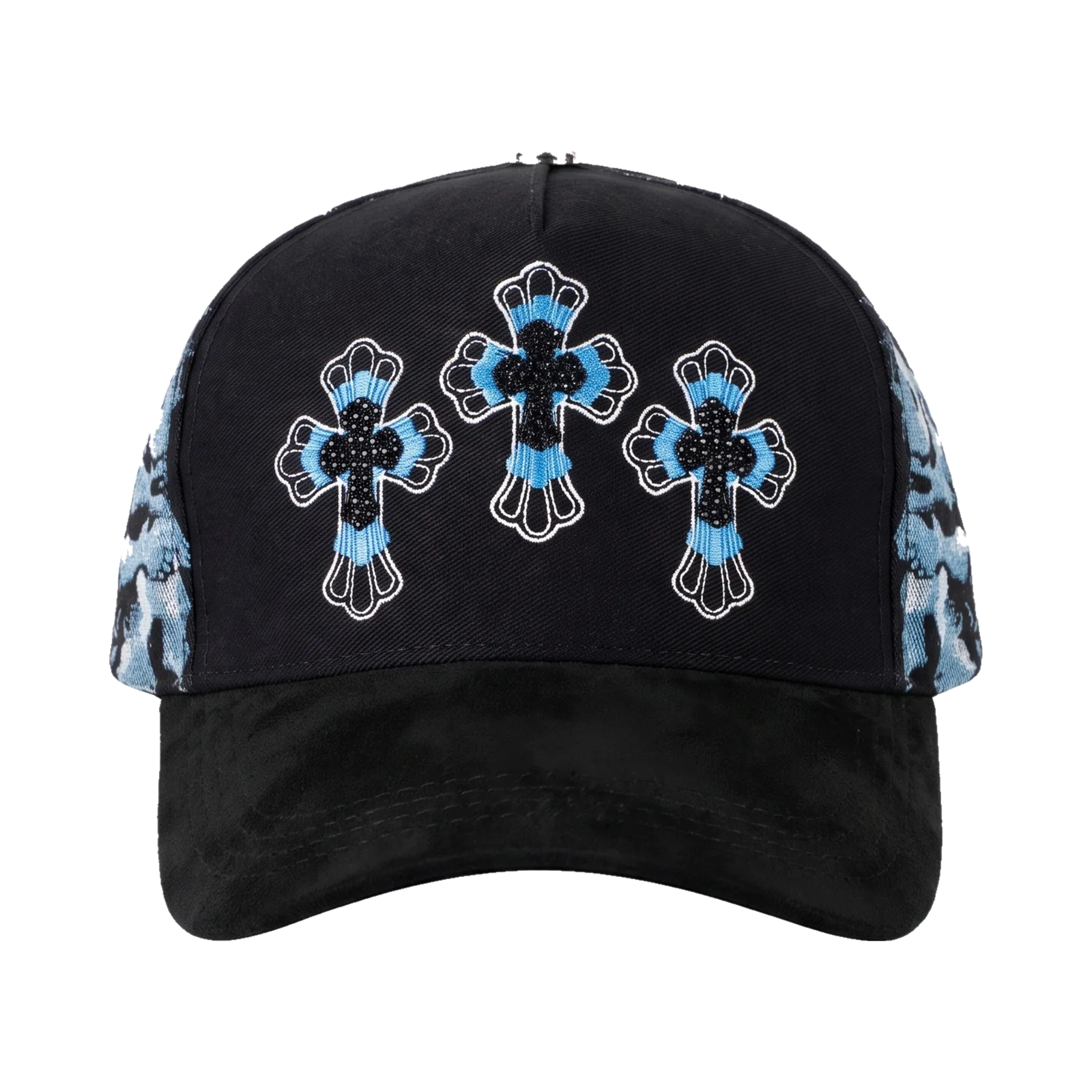 PRIAMO Blue Crosses Black – vista frontal